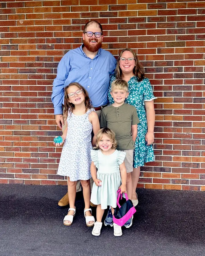 Pastor J.T. James and his family